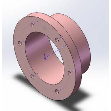 35-381-2 - O2 probe mounting flange